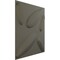 Ekena Millwork 19 5/8in. W x 19 5/8in. H Petal EnduraWall Decorative 3D Wall Panel Covers 2.67 Sq. Ft. WP20X20PLISG - alternate 4